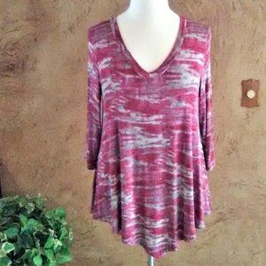 NEW DIRECTIONS TUNIC TOP  SIZE XL